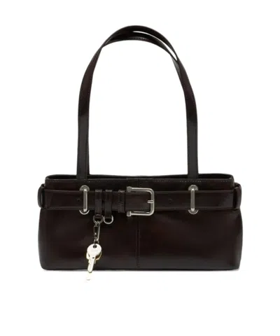 Osoi Double-handled Handbag In Brown