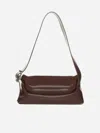 Osoi Folder Brot Leather Bag In Dark Brown