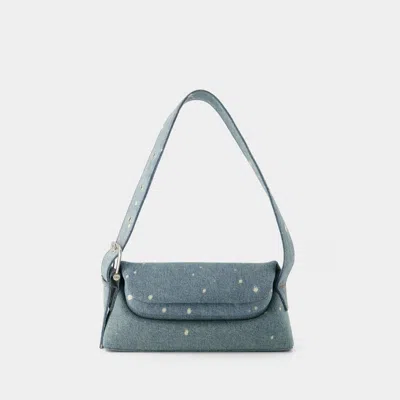 Osoi Folder Brot Shoulder Bag -  - Cotton - Blue