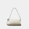 Osoi Folder Brot Shoulder Bag -  - Leather - White In White