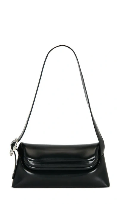 Osoi Folder Brot Shoulder Bag In Black