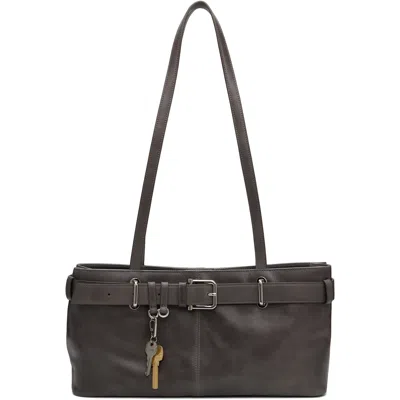 Osoi Gray Brokle Shoulder Bag In Brown