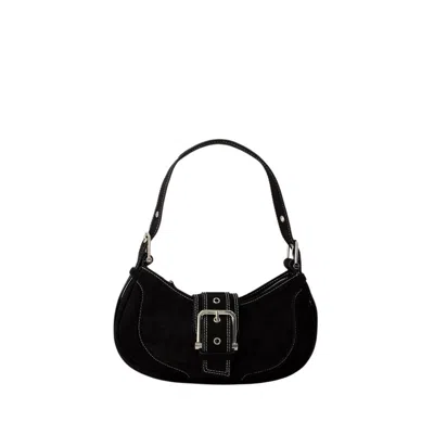 Osoi Hobo Brocle Bag - Leather - Black