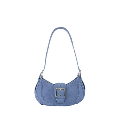 Osoi Hobo Brocle Hobo Bag - Denim Sky - Suede In Blue