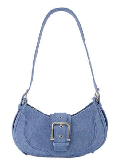 Osoi Hobo Brocle Hobo Bag -  - Denim Sky - Suede In Blue