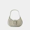 Osoi Hobo Brocle Shoulder Bag In White