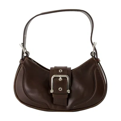 Osoi Hobo Brocle Shoulder Bag In Brown