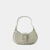 Osoi Hobo Brocle Shoulder Bag In White