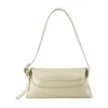 Osoi Hobo Folder Brot Bag - Leather - Cream In Neutral