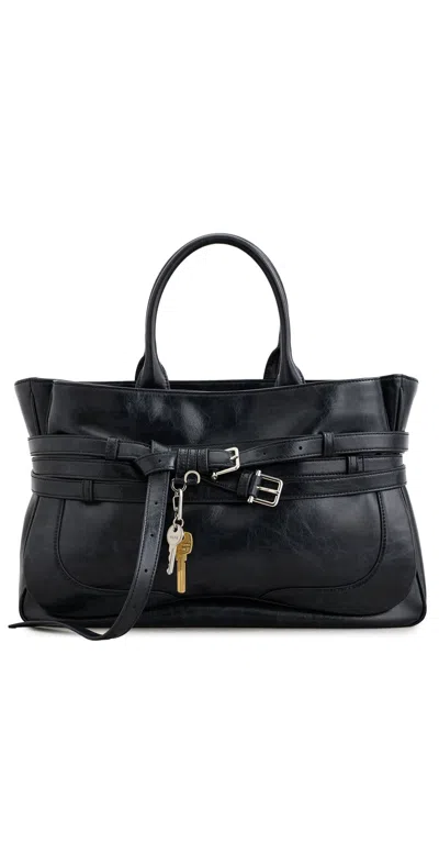 Osoi Large Brocle Tote Bag Vein Black
