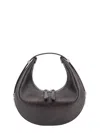 OSOI LEATHER SHOULDER BAG WITH USED EFFECT
