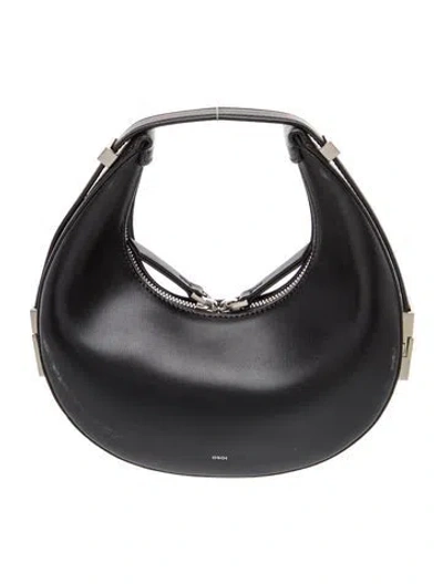 Pre-owned Osoi Leather Top Handle Bag In Black
