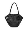 Osoi Woven Shoulder Bag In Black