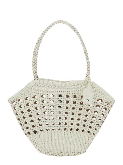 Osoi Lip Shoulder Bag In White