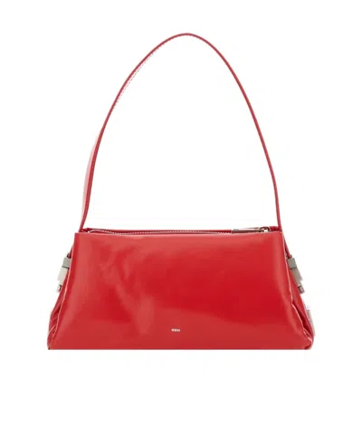 Osoi Logo Shoulder Bag In Red