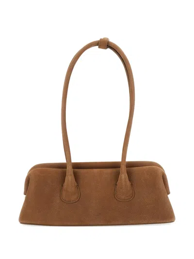 Osoi Medium Boat Shoulder Bag In Brown