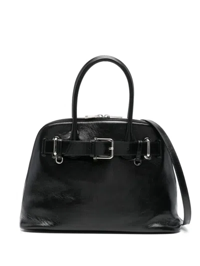 Osoi Medium Zip Brocle Tote Bag In Black