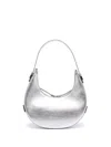 Osoi Schultertasche In Metallic-optik In Silver