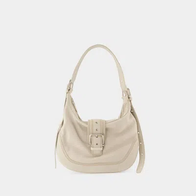 Osoi Mid Brocle Hobo Bag -  - Leather - White