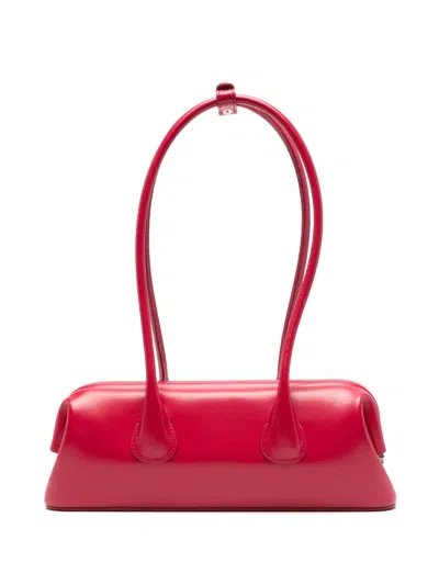 Osoi Min Boat Wide Shoulder Bag In Red