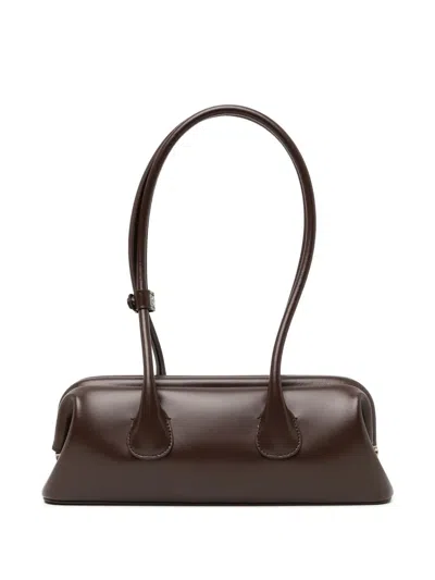 Osoi Mini Boat Tote Bag In Brown