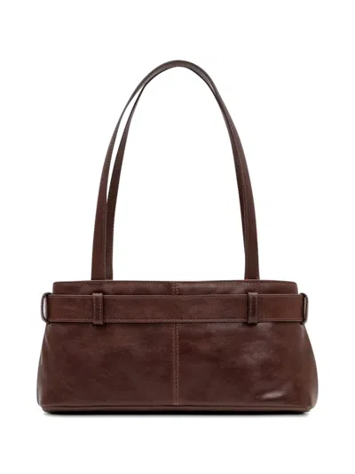 Osoi Mini Brocle Shoulder Bag In Brown