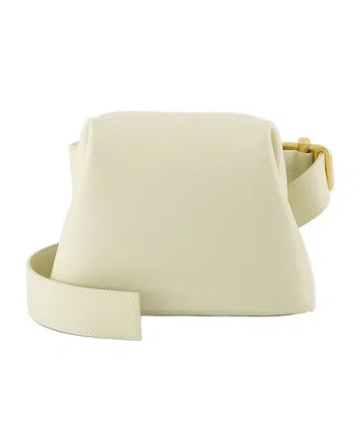 Osoi Mini Brot Hobo Bag  - Cream - Leather In Neutrals