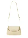 Osoi Mini Shoulder Bag In Smooth Cow Leather In Neutral