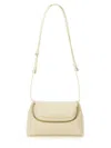 Osoi Leather Shoulder Bag In Beige