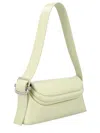 Osoi Folder Brot Rectangular Padded Shoulder Bag In Green