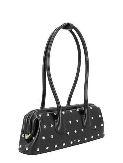 Osoi Mini Leather Shoulder Bag In Purple