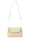 Osoi Mini Shoulder Bag In Smooth Cow Leather In Neutrals