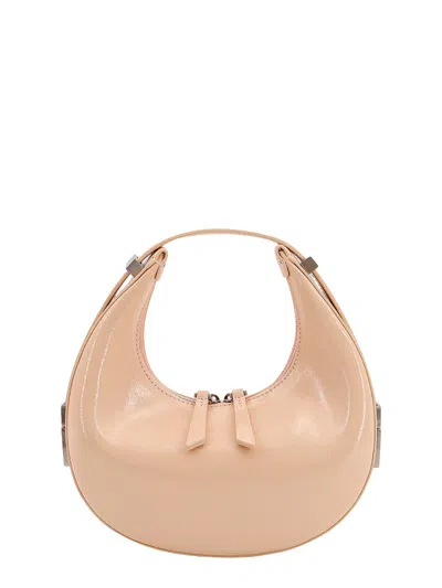 Osoi Patent Leather Shoulder Bag In Brown