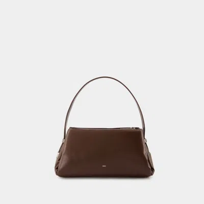 Osoi Pillow Mini Shoulder Bag -  - Leather - Choco Brown