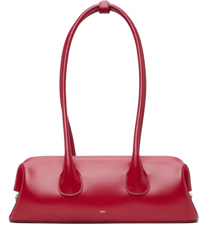 Osoi Red Boat Wide Mini Bag In Burgundy