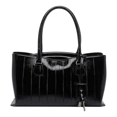 Osoi Shell Brot Structured Tote Bag In Black