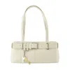 Osoi Shoulder Brocle Mini Bag In White