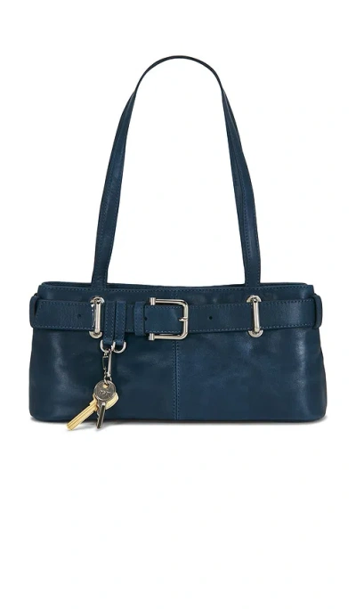 Osoi Shoulder Brocle Mini Bag In Aged Blue