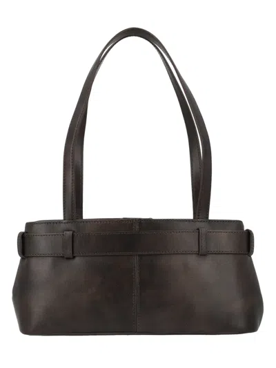 Osoi Shoulder Brocle Mini Bag In Brown