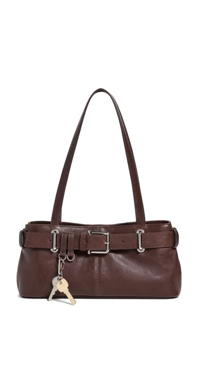 Osoi Shoulder Brocle Mini Bag Polish Wood