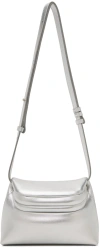 Osoi Folder Mini Crossbody -  - Leather - Silver In Silver
