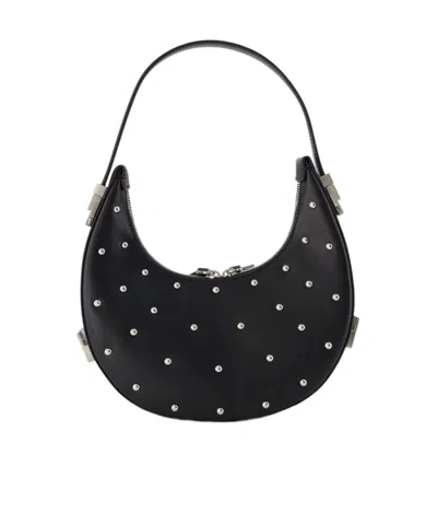 Osoi Studded Shoulder Bag In Black