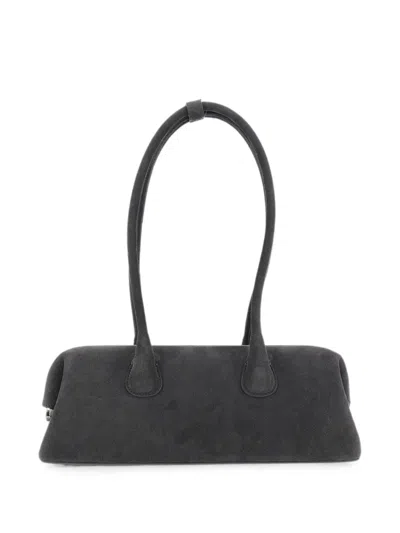 Osoi Suede Tote Bag In Grey
