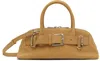 Osoi Tan Zip Brocle Mini Bag In Nubuck Caramel