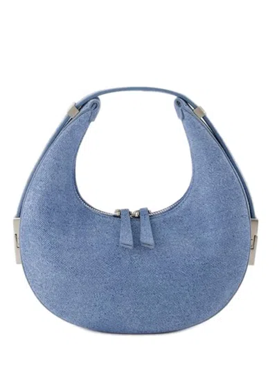 Osoi Sac À Main Toni Mini -  - Suède - Denim Sky In Blue