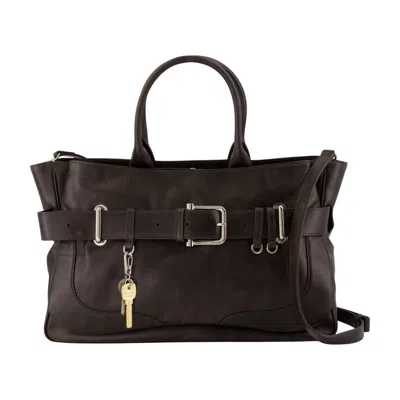 Osoi Top Handle Bag In Brown