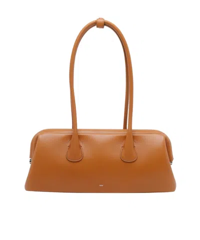 Osoi Top Handle Shoulder Bag In Brown