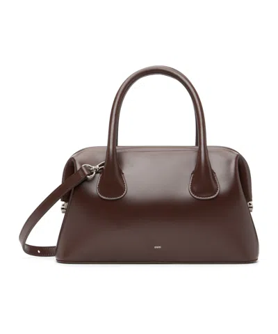 Osoi Top Handle Tote Bag In Brown