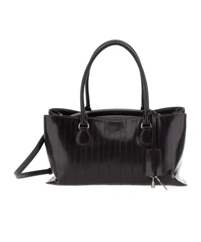 OSOI OSOI EMBOSSED TOP HANDLE BAG