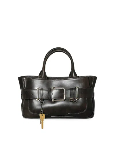 Osoi Tote Brocle Mini Bag In Brown